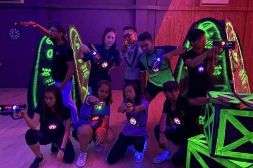Laser Tag Games in Singapore - Team Building